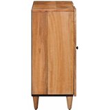  Kreveta s policom Prirodna 90 x 33 x 75 cm Čvrsto drvo manga | shoptok.hr