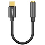 Baseus CATL54-01 cable gender changer Type-C 3.5mm Black Cijene