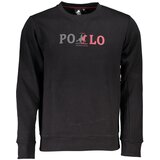 U.S. Grand Polo Club US Grand Polo Muška Crna Majica s Patentnim Zatvaračem | shoptok.hr