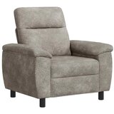  Set sofe 2 pcs Svjetlosiva Umetnička suknja koža - Svjetlosiva Jednostruka + Dvostruka (140 cm) | shoptok.hr