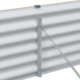  Vrtna visoka greda 485 x 50 x 36 cm Cinkana jeklena, (5000287803) | Shoptok.si