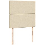  Krevet s oprugama i madracem krem 90 x 200 cm od tkanine | shoptok.hr