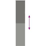 Rolo zavjesa Blackout siva 45x210 cm Širina tkanine 40,7 cm | Eponuda.com