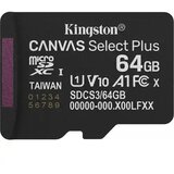 Kingston Micro SD Card 64GB SDCS3/64GBSP class 10 Cene