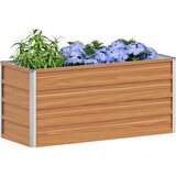  Povišena vrtna gredica Svijetlosmeđa 100 x 40 x 45 cm | shoptok.hr