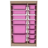 Hanah home višenamenska polica montana xs 2D4N8U sonomo pink | ePonuda.com