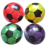 Magic Toys Gumijasta žoga s 23 cm premerom in vzorcem nogometne žoge v različnih barvah | Shoptok.si