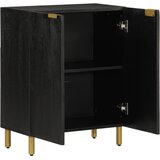  Komoda crna 60 x 33 x 75 cm konstruirano drvo | shoptok.hr