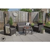 Keter -Allibert lounge garnitura Georgia - Siva | shoptok.hr