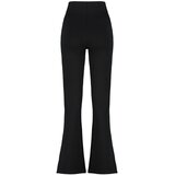 Trendyol ženske pantalone TWOSS23PL00134, crna-black | Eponuda.com
