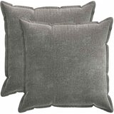  Presvlaka za jastuk 2 kom. HOUTEN Tamnosiva 70 x 70 cm | shoptok.hr
