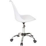 MID.YOU Vrtljivi Stol Fancy Pro, Bela | Shoptok.si