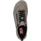 Rieker Gležnarji z vezalkami temno siva | Shoptok.si