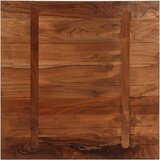 Stolna ploča 70x70x3 8 cm četvrtasta masivno obnovljeno drvo | shoptok.hr