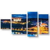  Slike na platnu 4-delne SLOVAŠKA SK018E40 (moderne slike na) | Shoptok.si