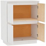  Komoda bijela 60 x 34 x 75 cm od masivne borovine | shoptok.hr