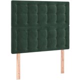  Krevet box spring s madracem LED tamnozeleni 120x200 cm baršun | shoptok.hr