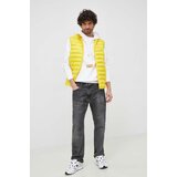 Calvin Klein Jeans Bluza moška, bela barva, s kapuco | Shoptok.si