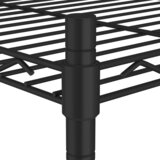  Stalak za pohranu s 3 razine 60 x 35 x 76 cm crni 150 kg | shoptok.hr