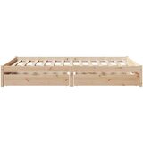 vidaXL Posteljni okvir brez vzmetnice 120x190 cm trdna borovina | Shoptok.si