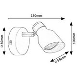 Rabalux Lilou Zidne lampe ( 73047 ) | ePonuda.com