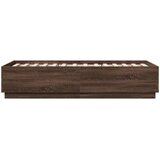  Okvir za krevet smeđi hrast 90x190 cm konstruirano drvo | Eponuda.com