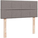  Otomanski okvir kreveta s madraca smeđesivi 120x200cm tkanine | shoptok.hr