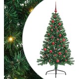  Umjetno predsvijetljeno božićno drvce Zelena 150 cm PVC | shoptok.hr