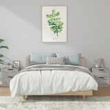  Noćni ormarići 2 kom boja hrasta sonome od konstruiranog drva | shoptok.hr