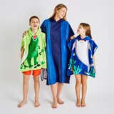 Catherine Lansfield Plavi pamučni pončo Stripe – | shoptok.hr