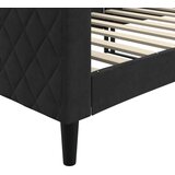  Dnevni krevet crni 80 x 200 cm baršunasti | shoptok.hr
