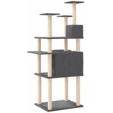  Penjalica za mačke sa stupovima za grebanje tamnosiva 166 cm | shoptok.hr