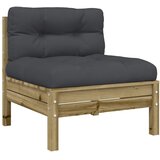  9-dijelni set vrtnih sofa s jastucima od impregnirane borovine | shoptok.hr
