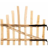  Lukasta ograda 100 x 90 cm Impregnirano drvo lješnjaka Prirodna | Eponuda.ba