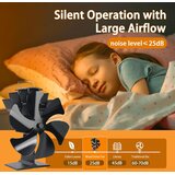 TOMERSUN 6-listni ventilator za peč na toploto | Shoptok.si