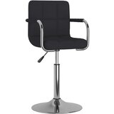  Barski stolac od tkanine crni | shoptok.hr