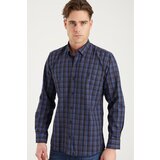Dewberry G703 MEN'S SHIRT-NAVY-BROWN | Shoptok.si