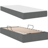 s madracem i skladištem Tamno siva 90 x 190 cm Poliester | shoptok.hr