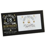 Widdop & Co. ram - 18th birthday, black/silver/gold | ePonuda.com