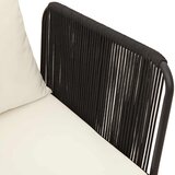  vrtna sedežna garnitura kotna z blazinami, trden akacijev les | Shoptok.si