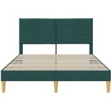  Okvir za krevet Tamnozelena 140 x 190 cm tkanina - Tamnozelena 140 x 190 cm | shoptok.hr