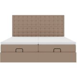  Otomanski krevet s madracima i LED 160x200cm umjetna koža | shoptok.hr