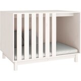  Kućica za pse bijela 100 x 70 x 72 cm od masivne borovine | shoptok.hr