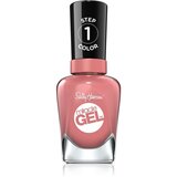 Sally Hansen Miracle Gel™ gel lak za nohte brez uporabe UV/LED lučke odtenek 244 Mauve-Olous 14,7 ml | Shoptok.si