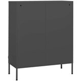 Ormarić za pohranu antracit 80 x 35 x 101 5 cm čelični | shoptok.hr
