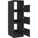  Ormar za pranje rublja s pohranom Crni hrast 50 x 68 x 162 cm | shoptok.hr