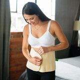 Carriwell Steznik za trbuh od organskog pamuka na čičak - prirodni, L/XL | shoptok.hr