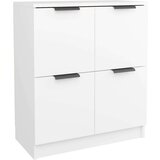  Komoda bijela 60x30x70 cm od konstruiranog drva | shoptok.hr