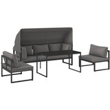 Ambia Garden VRTNA LOUNGE GARNITURA tkanina jeklo | Shoptok.si