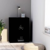 vidaXL Polica za knjige crna 60x30x76,5 cm izrađeno drvo Cijene